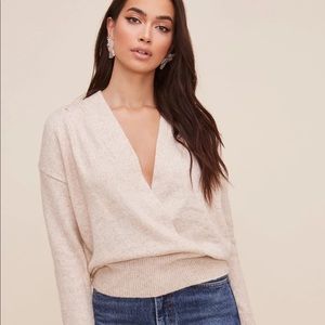 ASTR The Label Wrap Sweater